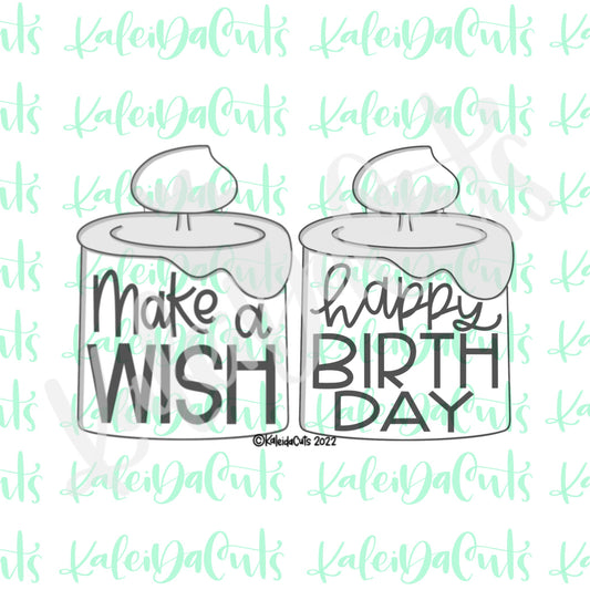 Birthday Candle Cookie Cutter