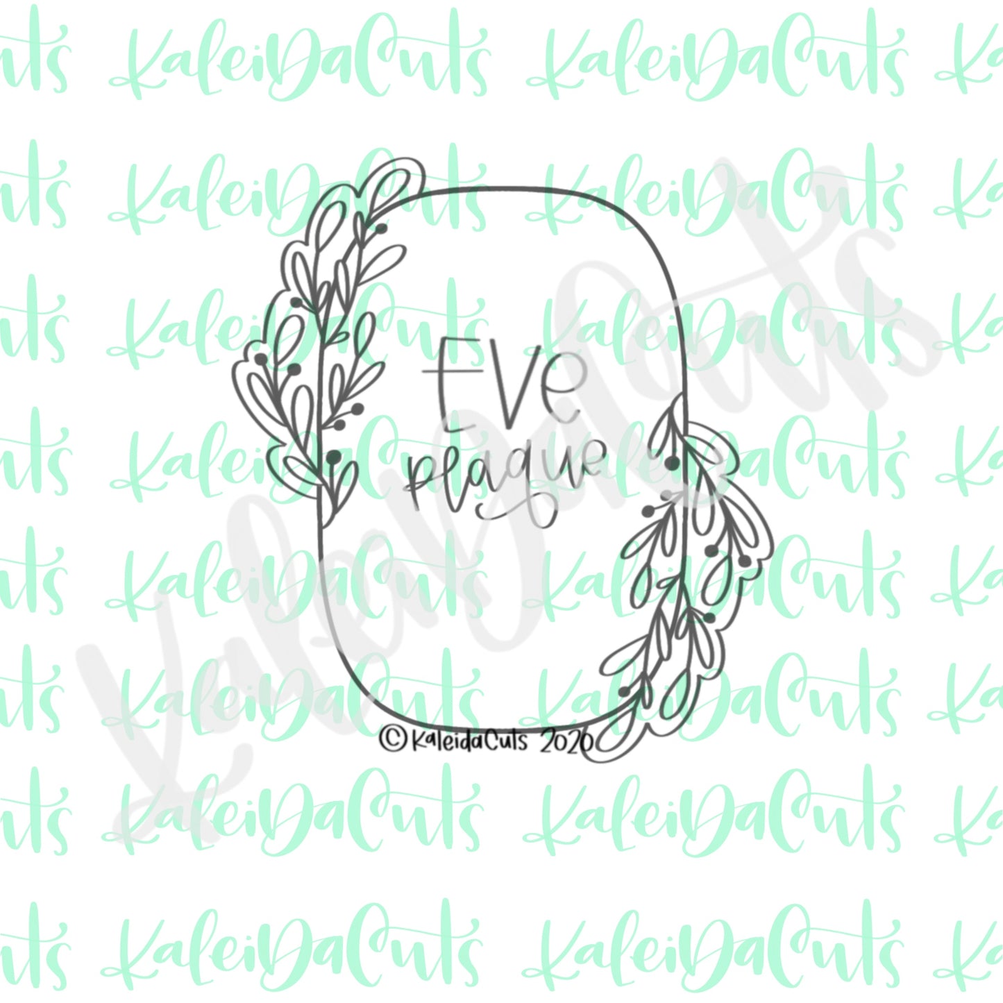 Eve Plaque Cookie Cutter