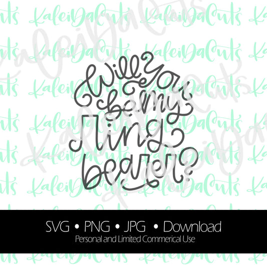 Will You Be My Ring Bearer Digital Download.