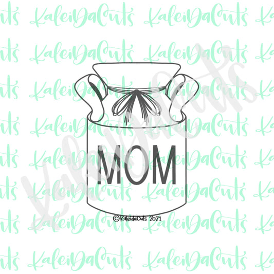 Rustic Milk Jug Cookie Cutter