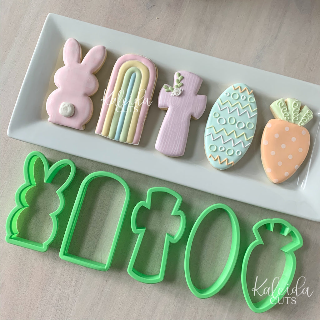 Tall Easter Set of 5 Cookie Cutters