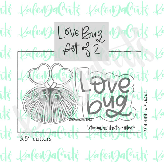 Love Bug Set of 2 Cookie Cutters
