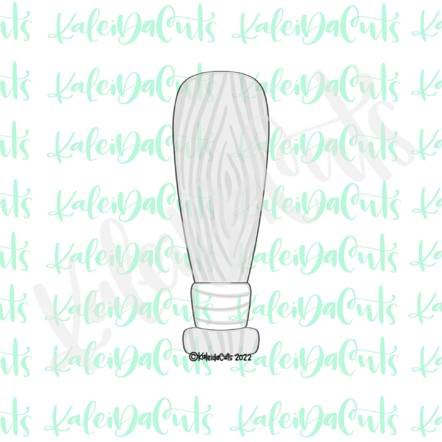 Skinny Bat 6" Cookie Cutter