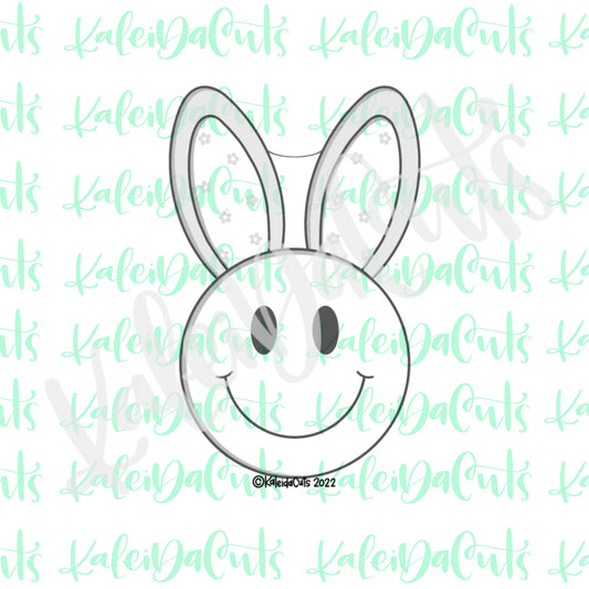 Smiley Face Bunny Cookie Cutter