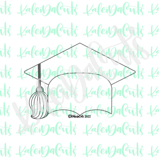 Grad Hat 3 Cookie Cutter