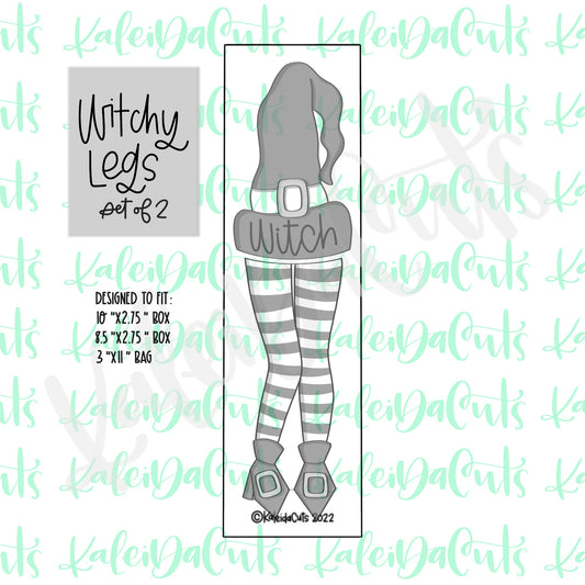 BYO Skinny Witch Legs Set of 2 Cookie Cutters