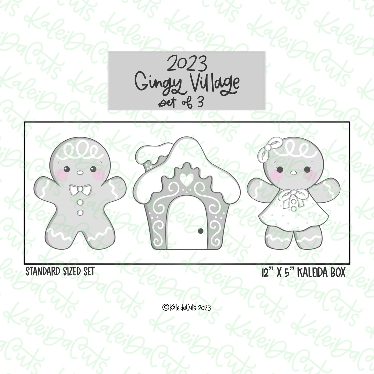 Gingy Village Girl Cookie Cutter