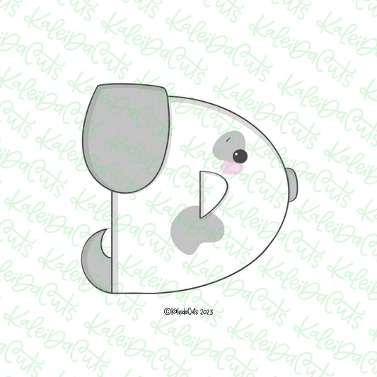 D- Dog Cookie Cutter