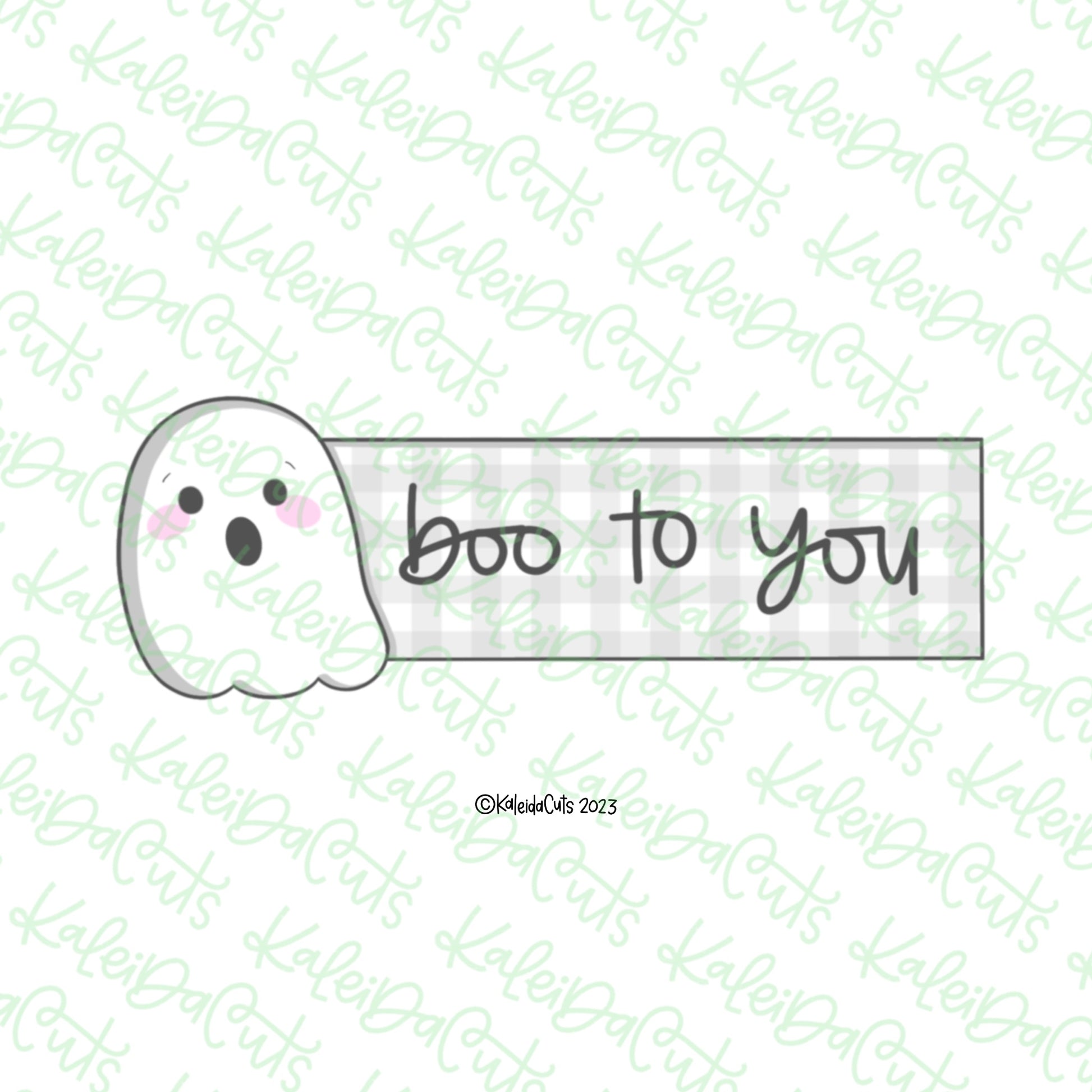 Skinny Boo Stick Cookie Cutter – KaleidaCuts