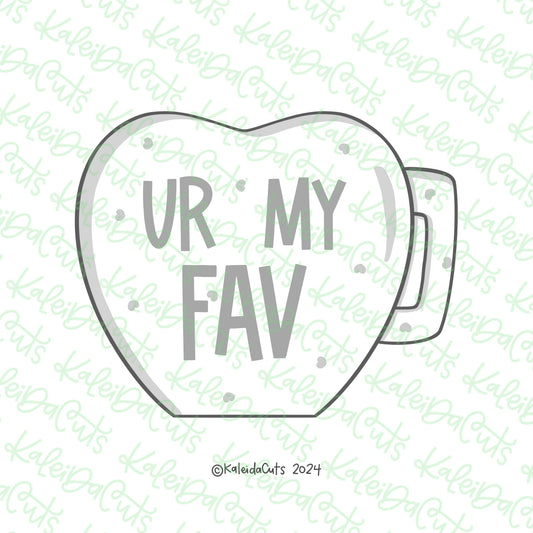Heart Shaped Mug Cookie Cutter