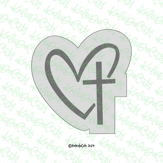 Cross Love Cookie Cutter