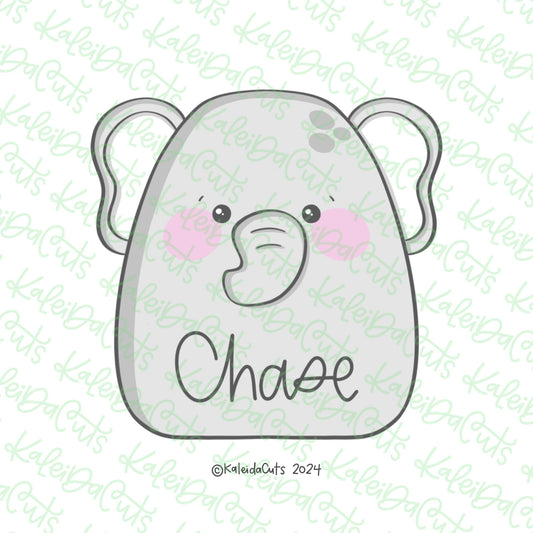 Elephant Plush Cookie Cutter