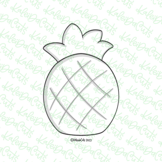 Summer Pineapple Cookie Cutter