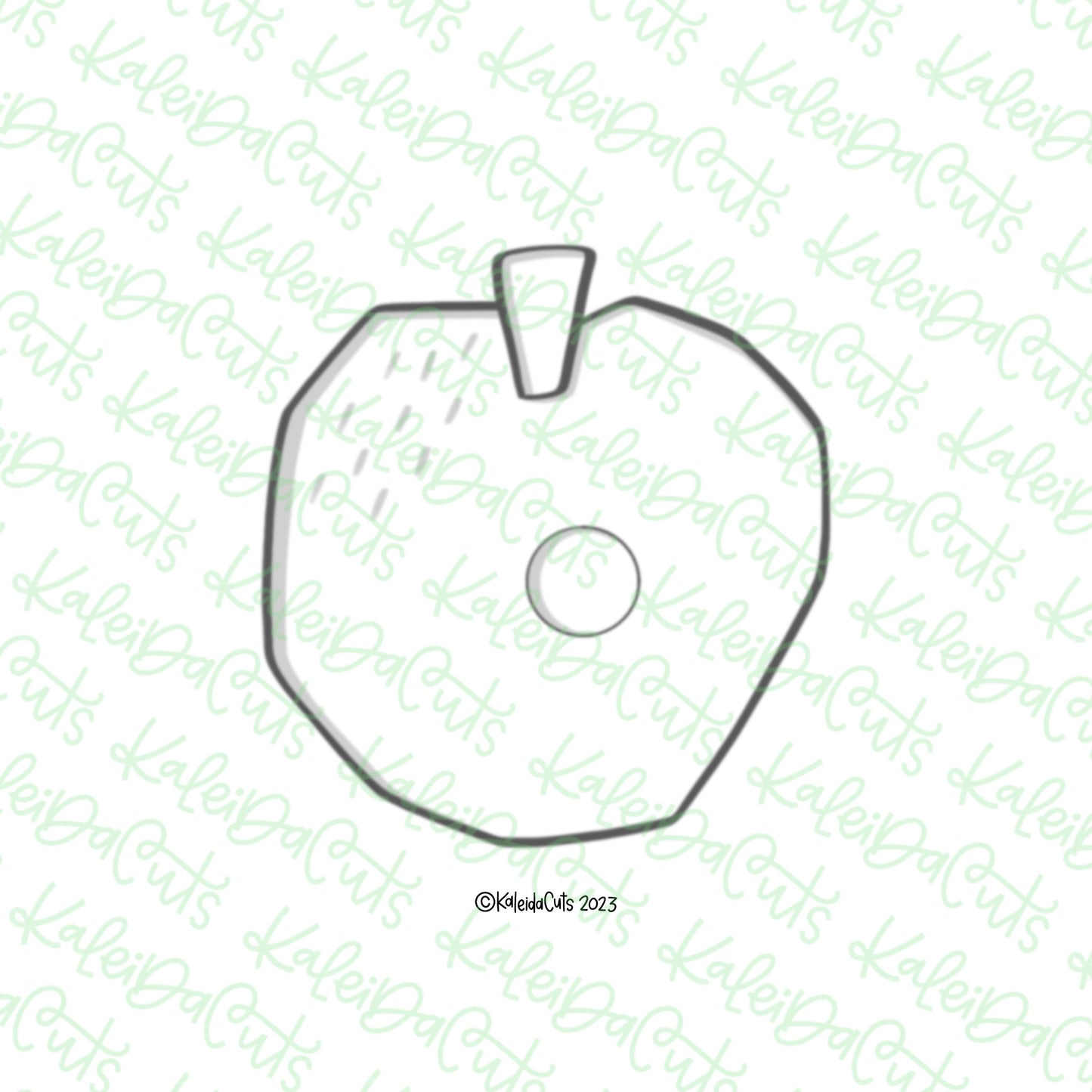 Hungry Apple Cookie Cutter