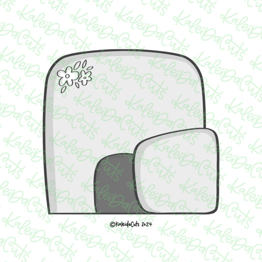 Square Tomb Cookie Cutter