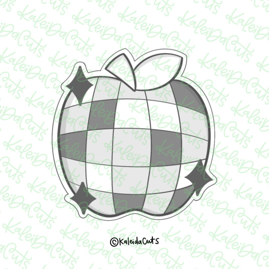 Disco Apple Cookie Cutter