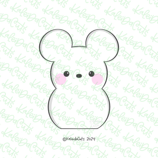 Marshmallow Mouse Cookie Cutter