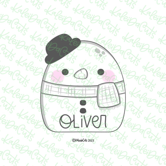 Snowman Hat Plush Cookie Cutter