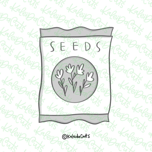 Garden Seed Pack Cookie Cutter