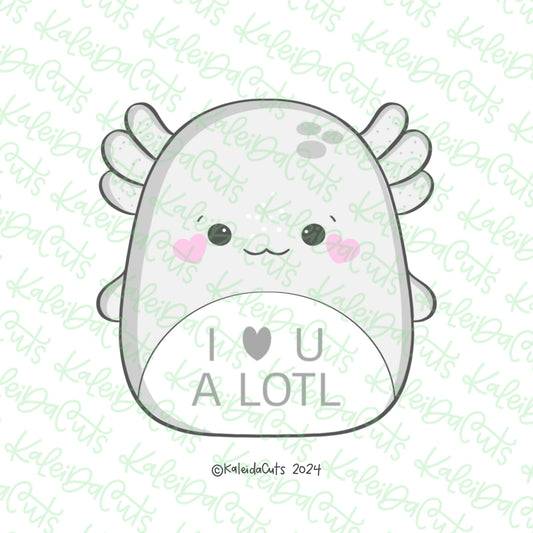 Axolotl Plush Cookie Cutter
