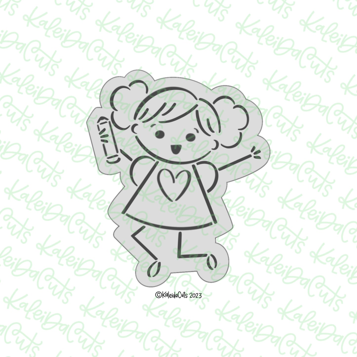 School Girl PYO Cookie Cutter