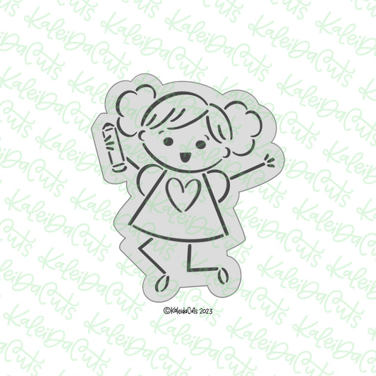 School Girl PYO Cookie Cutter