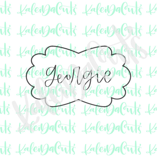 Georgie Plaque Cookie Cutter