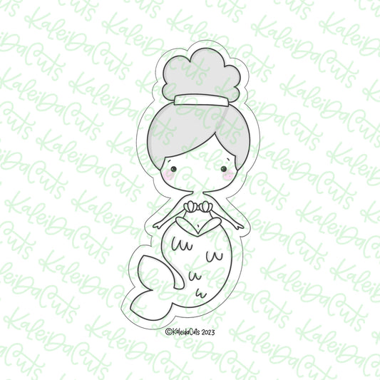 Whimsical Mermaid Georgie Cookie Cutter
