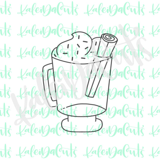 Holiday Spice Drink Cookie Cutter