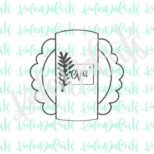 Scalloped Place Setting Cookie Cutter