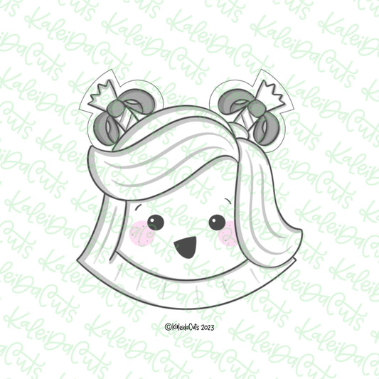 Mean Green Girl Cookie Cutter