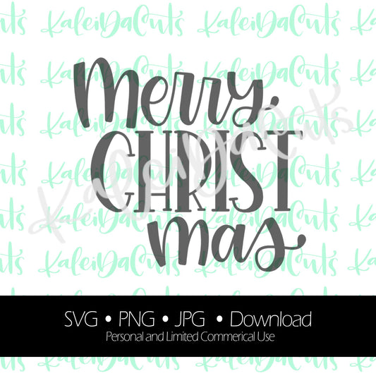 Merry Christ Mas Digital Download.