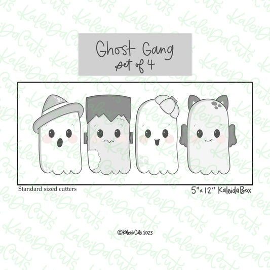Ghost Gang Cookie Cutter Set of 4
