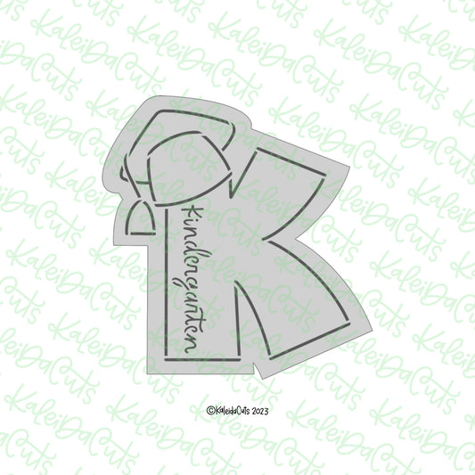 Kindergarten Grad Cookie Cutter