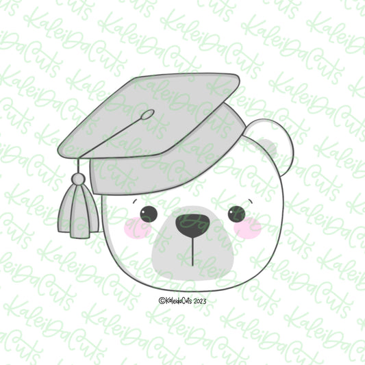 cute graduation bear drawing