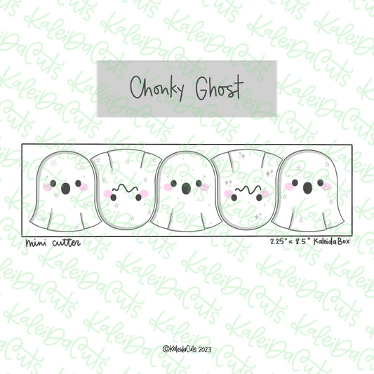 Chonky Ghost Cookie Cutter