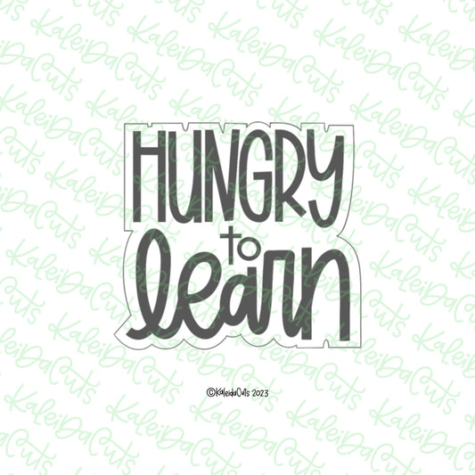Hungry to Learn Cookie Cutter