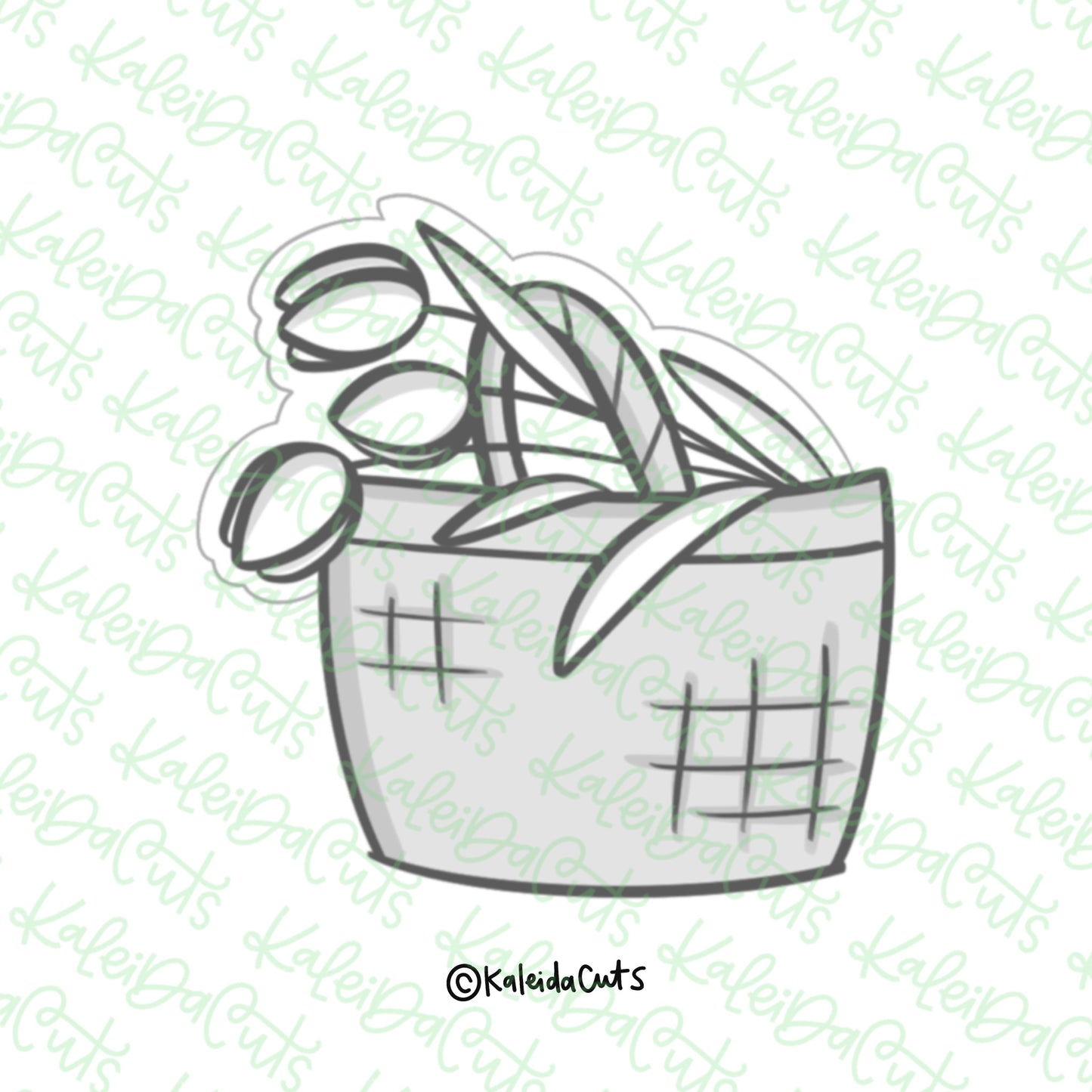 Garden Party Bag Cookie Cutter