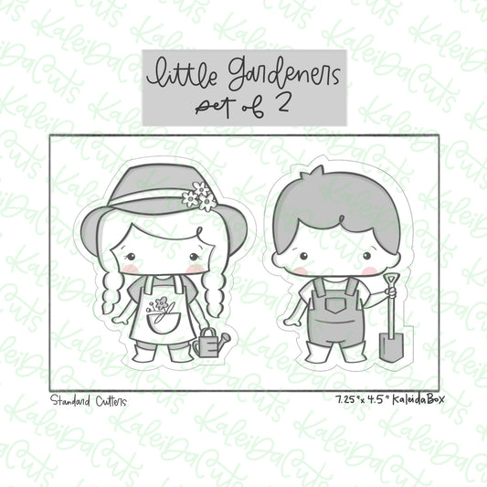 Little Gardeners Cookie Cutter Set of 2