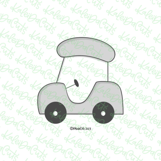 Golf Cart Cookie Cutter