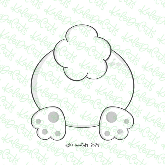 Bunny Butt Cookie Cutter