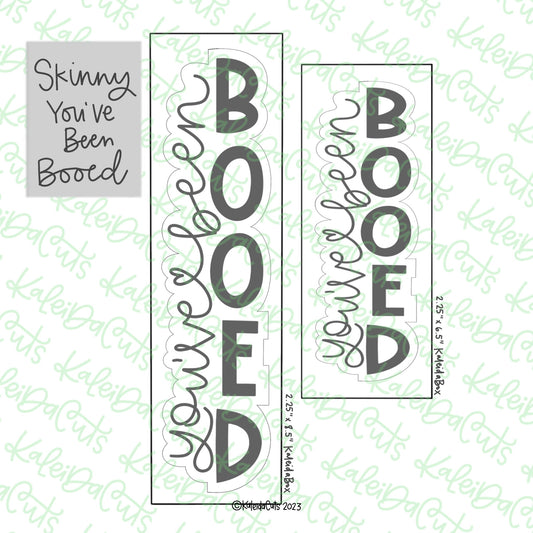 Skinny You've Been Booed Cookie Cutter