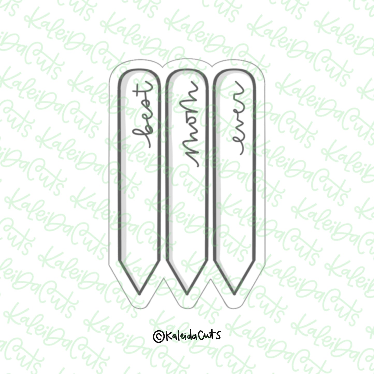 Garden Party Plant Stake Cookie Cutter