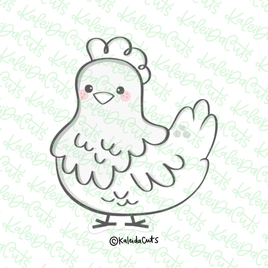 Clucky Chicken Cookie Cutter