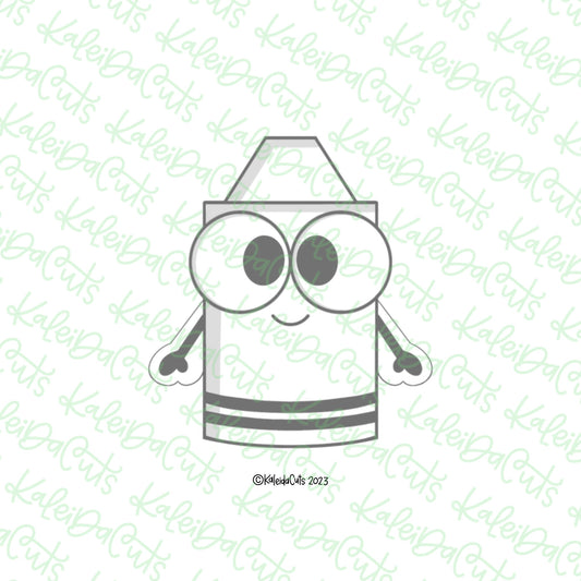 Wacky Crayon Kid Cookie Cutter