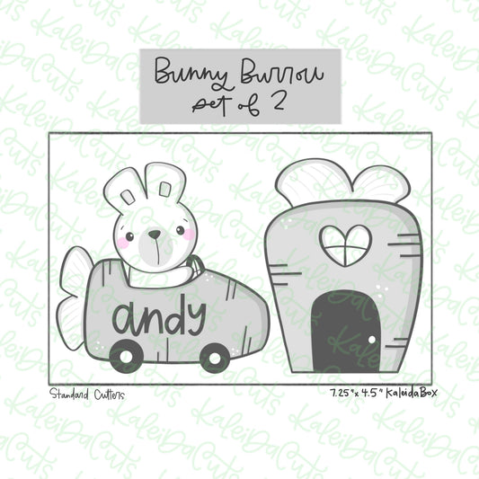 Bunny Burrow Cookie Cutter Set of 2