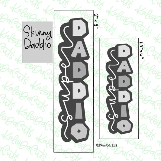 Skinny Daddio Cookie Cutter