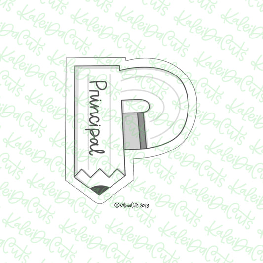 Preschool P Cookie Cutter