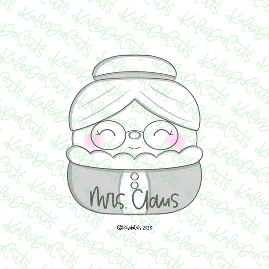 Mrs Claus Plush Cookie Cutter