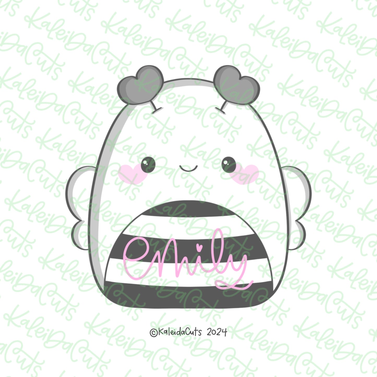 Bumblebee Plush Cookie Cutter